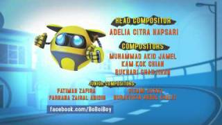 BoBoiBoy Ending Credits quotBersediaquot BM [upl. by Adnuhsat150]