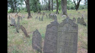 Cmentarz żydowski w Krzepicach  Jewish cemetery in Krzepice [upl. by Emmey]