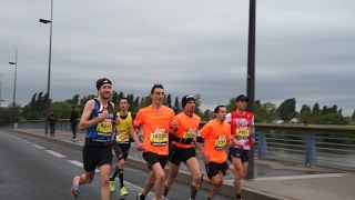 semi marathon de nantes 2017 [upl. by Ahsinut868]