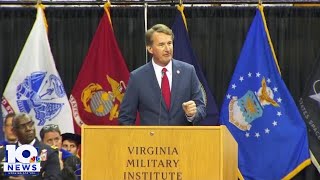 Governor Glenn Youngkin speaks at 2023 VMI graduation [upl. by Llenwad]