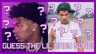 Guess The Lil Baby Song [upl. by Airdnaxila]