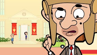 Bean At The Museum  Mr Bean Animated Season 3  Funny Clips  Mr Bean [upl. by Ialohcin]