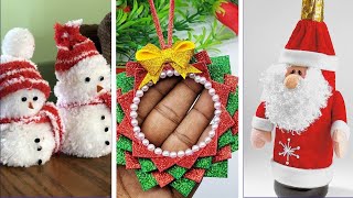 Ideias Incríveis de Artesanato Natalino Diy Reciclagem e Decoração para sua Casa no Natal [upl. by Neron]