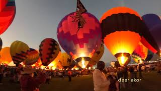 Forest of Hot Balloons  2021 Albuquerque International Balloon Fiesta [upl. by Emile881]