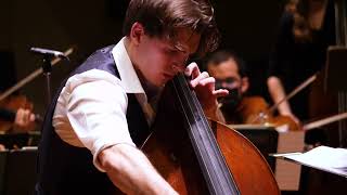 MARC ANDRÉ  Koussevitzky Bass Concerto 3rd mov [upl. by Ellehcal]