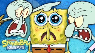 Every Time Squidward Kicks SpongeBob Out of His House 🦵🗿 [upl. by Aiz]