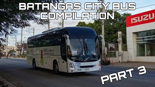 BUS SPOTTING COMPILATION BATANGAS CITY BUSES PART 3 [upl. by Bor]