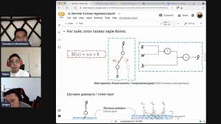 Семинар 3  Шугаман регресс логистик регресс софтмакс ангилал Pytorch  Deep Learning UB 2021 [upl. by Mendelsohn]