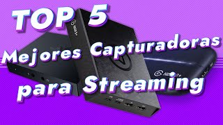 Top 5 Mejores Capturadoras de vídeo para Streaming del 2023 [upl. by Olbap]