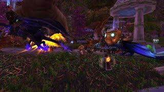 World of Warcraft Legion  Server Shutdown before BFA Prepatch 80 Burning of Teldrassil [upl. by Rikahs]