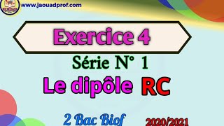 Exercice 4 le dipôle RC [upl. by Elbring]