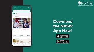 NASWs Enhanced Mobile App  National Association of Social Workers [upl. by Verina]