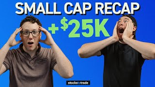 Small Cap Recap 25K Trading Day for the Duo on NRXP [upl. by Onfre]