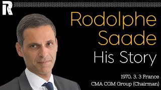 Rodolphe Saade His Story France  CMA CGM Group Chairman [upl. by Critta]