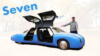 Seven is a HyperEfficient Home Built EV Built for the X Prize [upl. by Eire478]