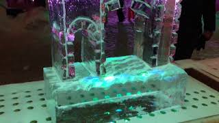 Ice Sculptures Quebec Carnival 2018 [upl. by Hterag]