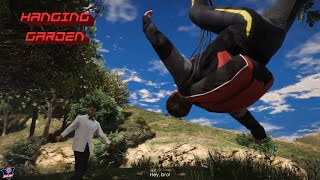 GTA  V GRAND THEFT AUTO 93 HANGING GARDEN [upl. by Aubry]