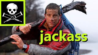 Bear Grylls  Jackass a vadonban [upl. by Aninep]