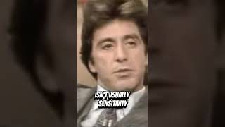 ISTP Al Pacino Asked If Hes Tough  NT Sleep Last mbti alpacino istp [upl. by Gnemgnok]