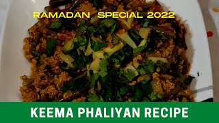 RAMADAN SPECIAL  Keema Phaliyan Recipe [upl. by Eizzik]