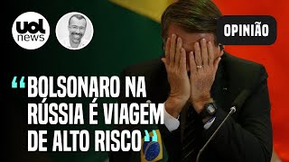 Bolsonaro na Rússia é viagem de alto risco e manda sinal confuso à Otan avalia Jamil Chade [upl. by Liebman]