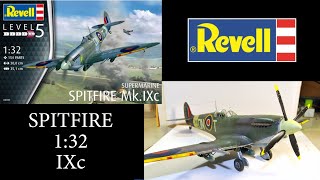 Revell Spitfire Mk IXc 132 full build [upl. by Akcirret218]