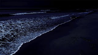 All You Need To Fall Asleep  Ocean Sounds For Deep Sleeping With A Dark Screen And Rolling Waves [upl. by Waltner]