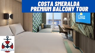 Costa Smeralda  Premium Balcany Cabin Tour [upl. by Gut184]