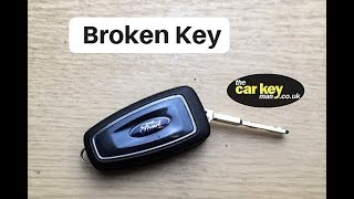 Ford Flip Key Blade Broken Key HOW TO Fix [upl. by Kallista]