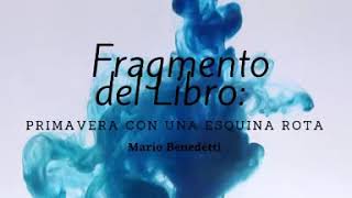 Fragmento de PRIMAVERA CON UNA ESQUINA ROTA  Mario Benedetti [upl. by Prochora]