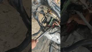 Vikranta bike Piston cutting mechanic lover subscribe me [upl. by Mccarthy534]