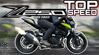 MODENAS Z250 2022 TOPSPEED  MODENAS KAWASAKI Z250 ABS 2022 TOP SPEED [upl. by Eryn]