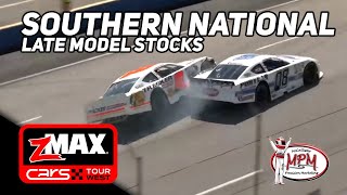 CARS Tour Late Model Stock Cars at Southern National Motorsports Park  Highlights [upl. by Tessie]