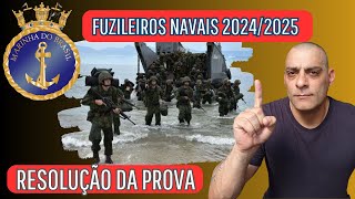 Fuzileiros Navais  20242025  Prova de Matemática 1a parte [upl. by Adin815]