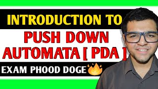 Introduction to Pushdown Automata  PDA  🔥 [upl. by Sherie721]