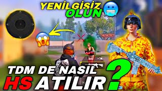 TDM TAKTİKLERİ EN İYİ 3 HS AYARI PUBG MOBİLE [upl. by Kralc]