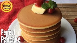 প্যানকেক রেসিপি ॥ Perfect Pan Cake Recipe ॥ How To Make Pancake [upl. by Clint]