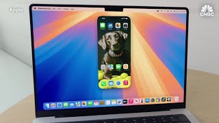 Apple WWDC macOS Sequoia brings iPhone mirroring to laptop and desktop Macs [upl. by Kraft]