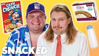 Sundae Conversations Caleb Pressley and Glenny Balls Break Down Their Favorite Snacks  Snacked [upl. by Bent]