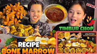 Behind The Bone Marrow🔥Recipe Of Unlimited BONE MARROW amp TIMBUR CHOOP🔥🥵MUST WATCH [upl. by Suoiluj310]