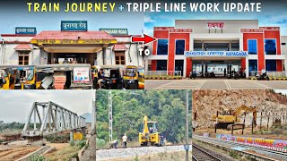 JunagarhBhawanipatna to Rayagada  Train Journey  Triple Line Work Update TIG  VZM  Train Videos [upl. by Bledsoe]