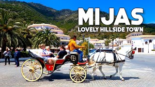 Mijas Pueblo Spain Lovely Hillside Town Update April 2022 Costa del Sol  Málaga 4K [upl. by Rivera]