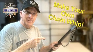 Make Your Own Chain Whip Bicycle Tool [upl. by Hcib]