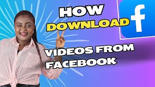 How to download videos from Facebook [upl. by Devora567]