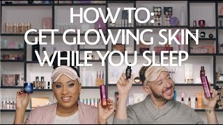 How To Get Glowing Skin While You Sleep  Sephora [upl. by Orran]