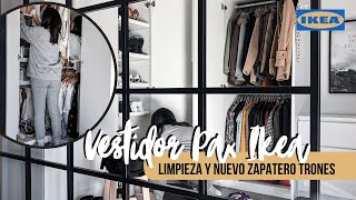 VESTIDOR PAX IKEA  Nuevo ZAPATERO TRONES I [upl. by Cormier]