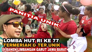 PERLOMBAAN 17 AGUSTUS PALING LUCU amp UNIK  DI BANEN LIMBANGAN GARUT [upl. by Nwahsak]