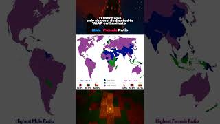 Gender Ratiomap history geography [upl. by Nodyarg616]