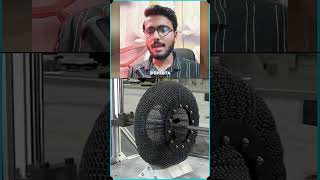 Punctureless Tyre Developed by NASA shorts facts nasa inventions new [upl. by Kletter]