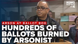 FBI investigating after arsonist targets ballot drop boxes in Washington and Oregon [upl. by Rakel316]